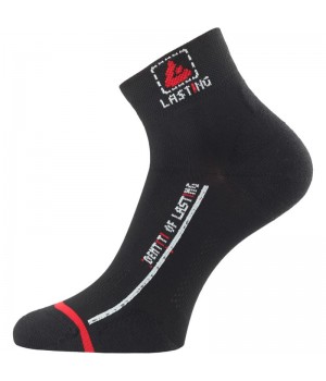 Černé sportovní ponožky z mikrovlákna MERYL SKINLIFE - polyamide